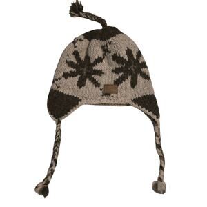 KYBER Wool Beanie Hat Fleece Lined Cap w/ Tassel Nepal Insulated Warm Winter HAT